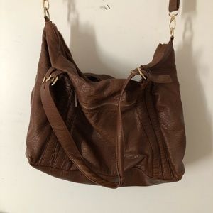 Brown shoulder/crossbody bag